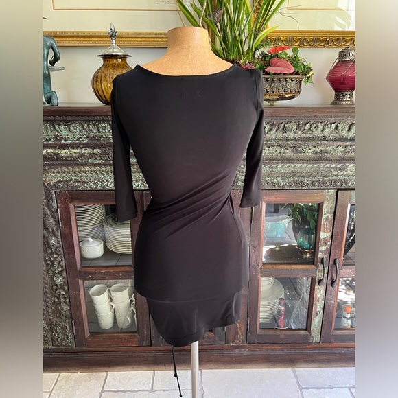 SW3 Bespoke Long Sleeve Bodycon Dress with drawstring - Picture 5 of 8